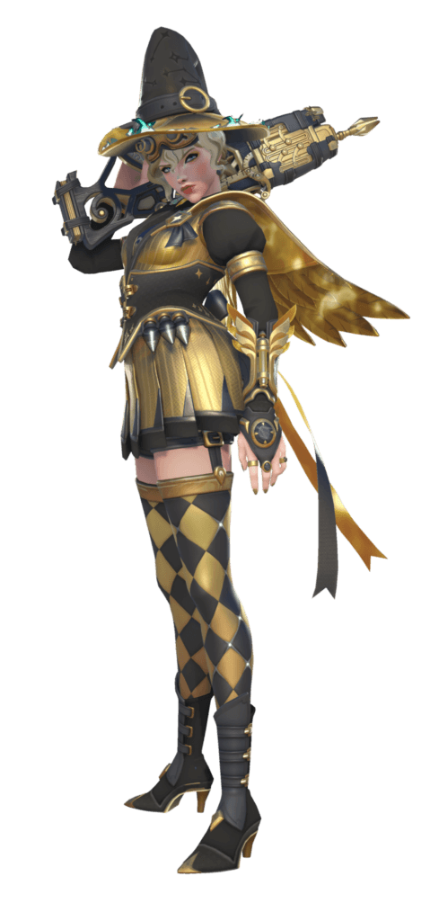 Golden Widowmaker skin (Image via Blizzard Entertainment)