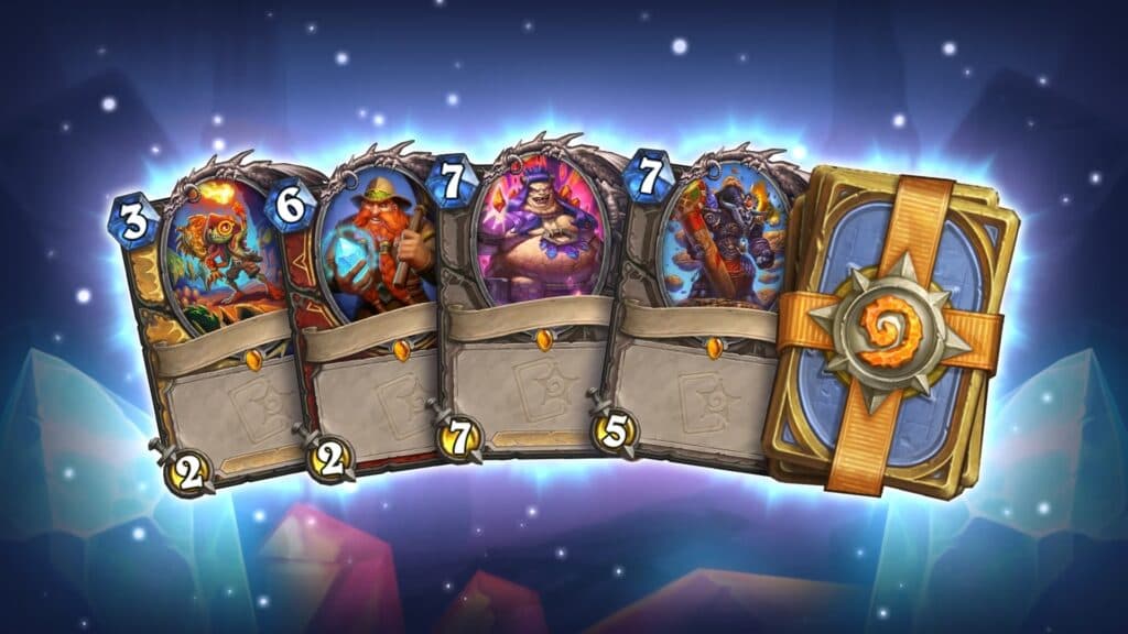 Hearthstone cards (Image via Blizzard Entertainment)
