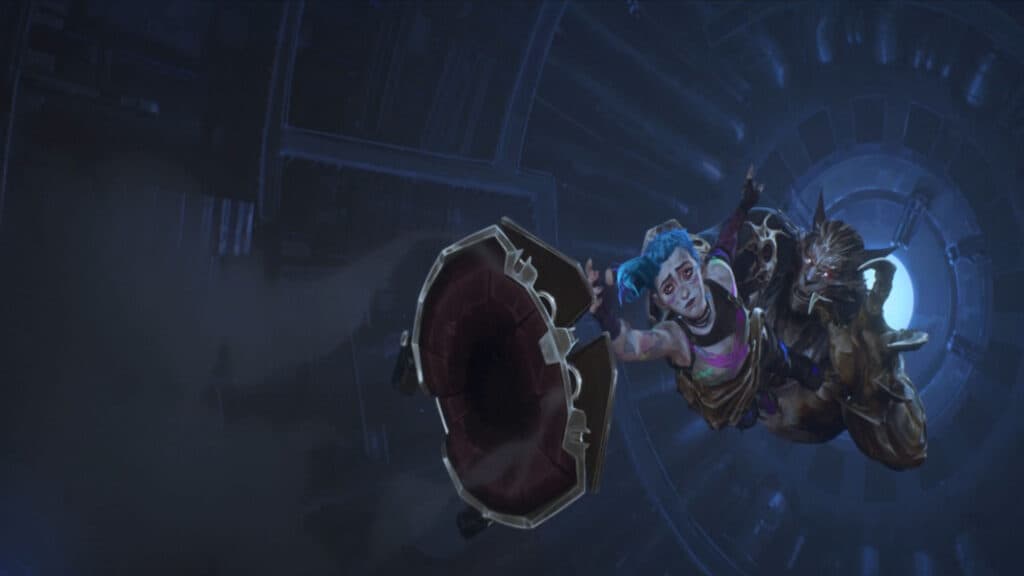 If you didn't cry in this scene, you weren't paying attention (Screenshot by esports.gg via Netflix)