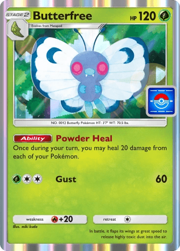 Butterfree (Image via Pokémon TCG Pocket)