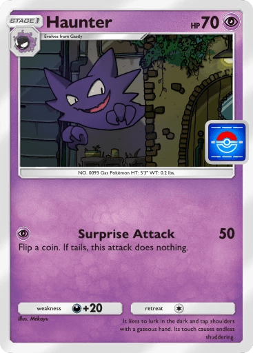 Haunter (Image via Pokémon TCG Pocket)