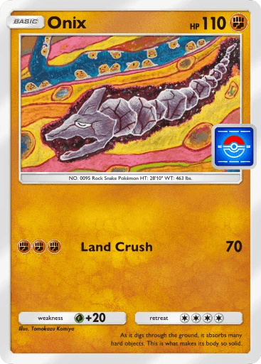 Onix (Image via Pokémon TCG Pocket)