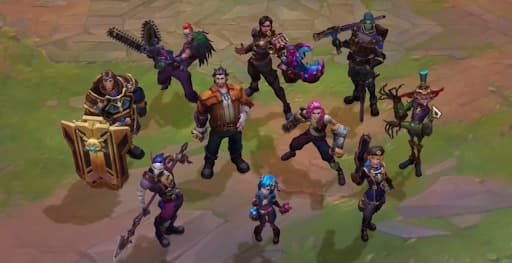 TFT Arcane characters (Image via Riot Games)