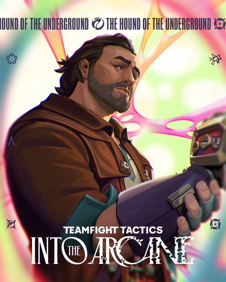 TFT Set 13 features Arcane characters such as Jinx, Vi, and Vander (Image via Riot Games)