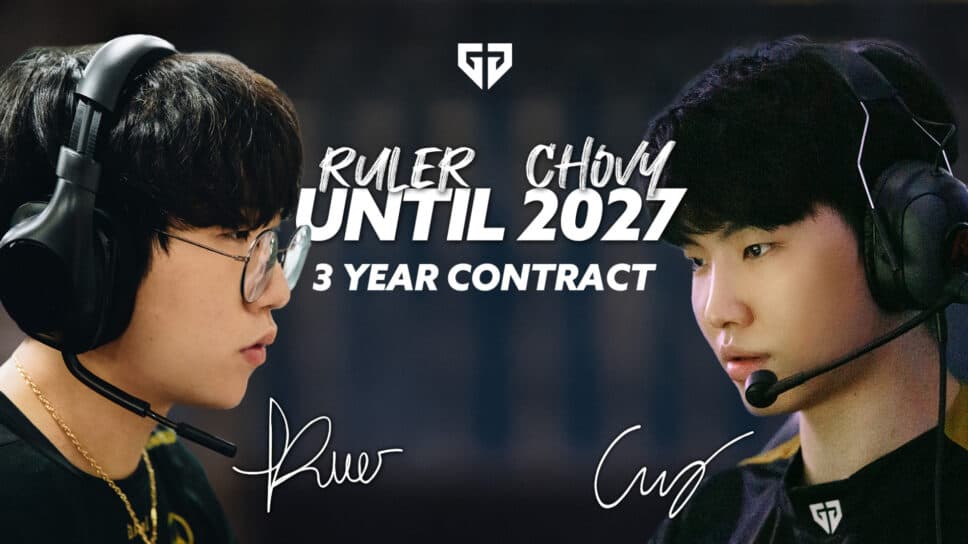Chovy and Ruler sign three-year contract with Gen.G cover image