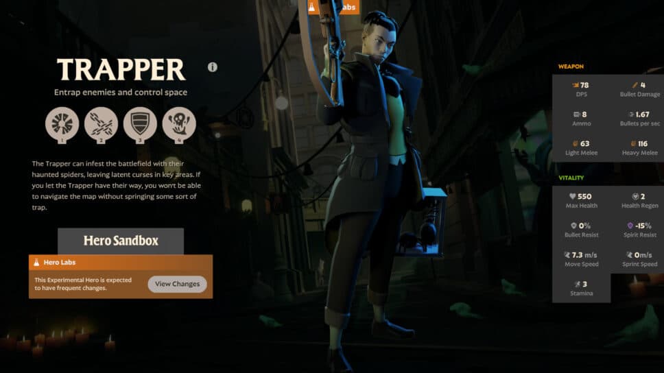 Deadlock adds new hero Trapper to Hero Labs in November patch cover image