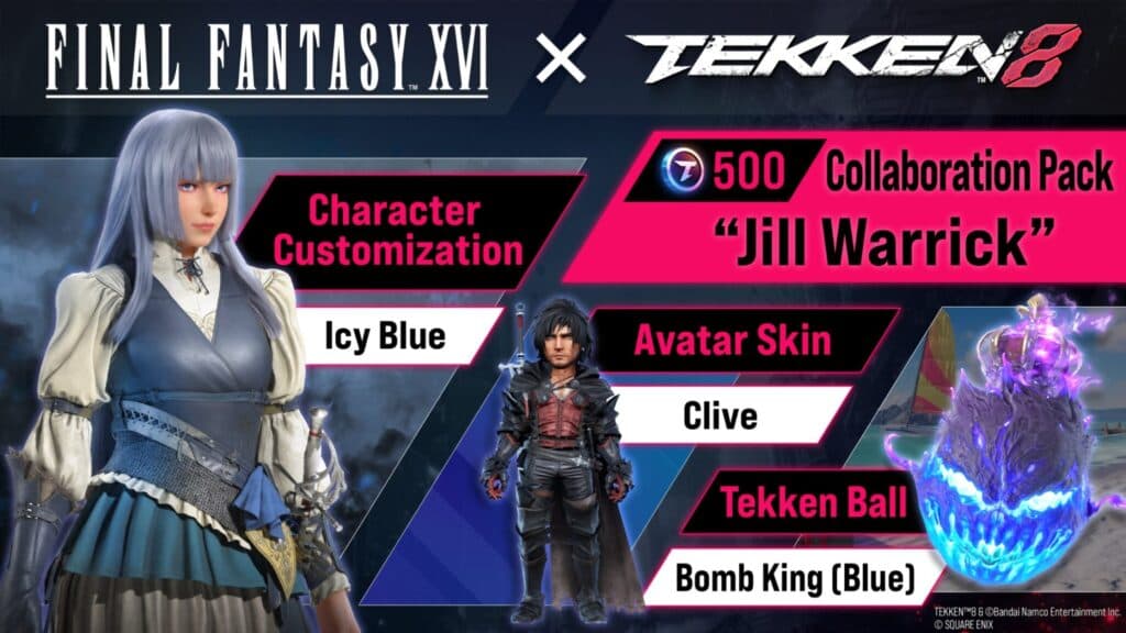 Jill Warrick (Image via Bandai Namco Entertainment Inc.)