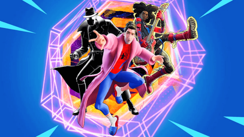 Fortnite x Spider-Verse collab: All skins, release date, and cost cover image