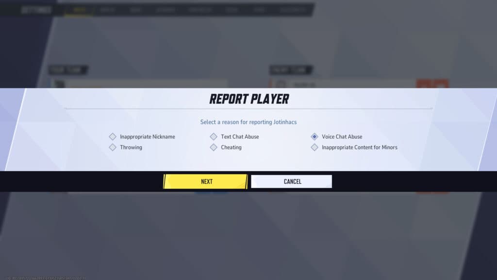 Pick a reason (Screenshot by esports.gg via NetEase Games)