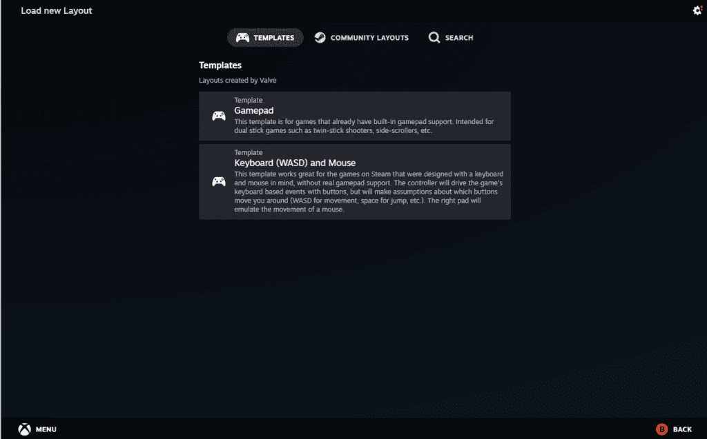 Select Community Templates