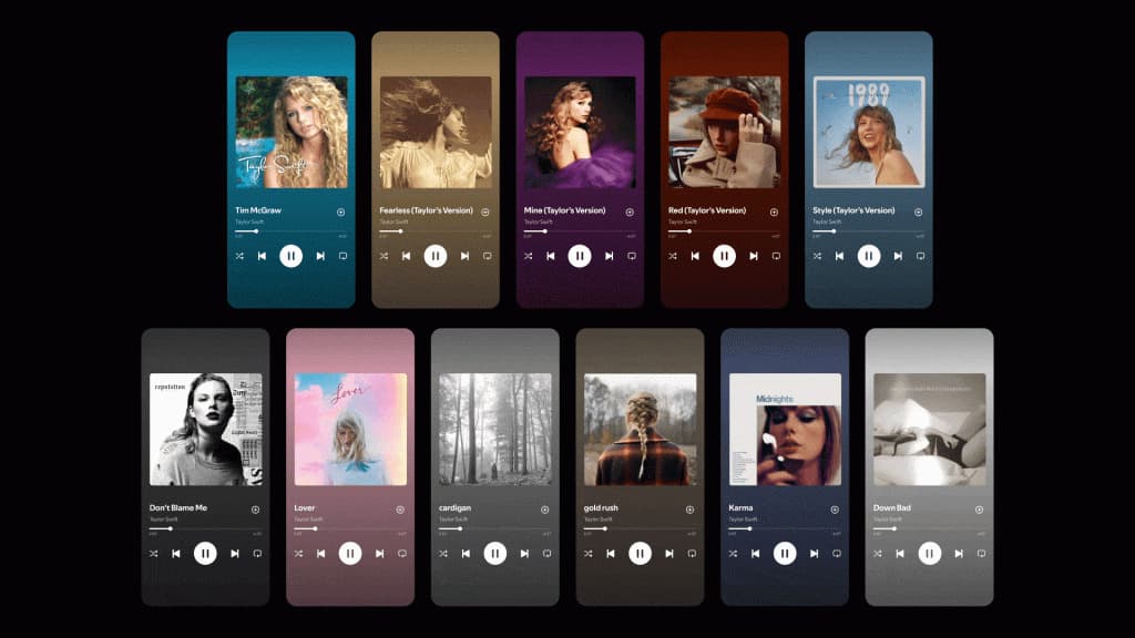 Taylor Swift is Spotify's top global artists of 2024 (Image via Spotify)