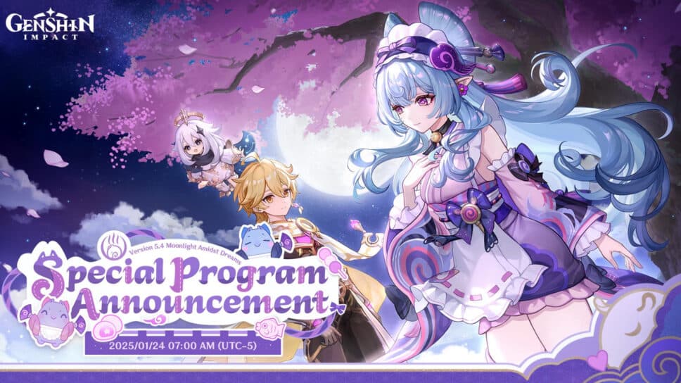 Genshin Impact 5.4 livestream: Primogem Codes, characters, events, and more cover image