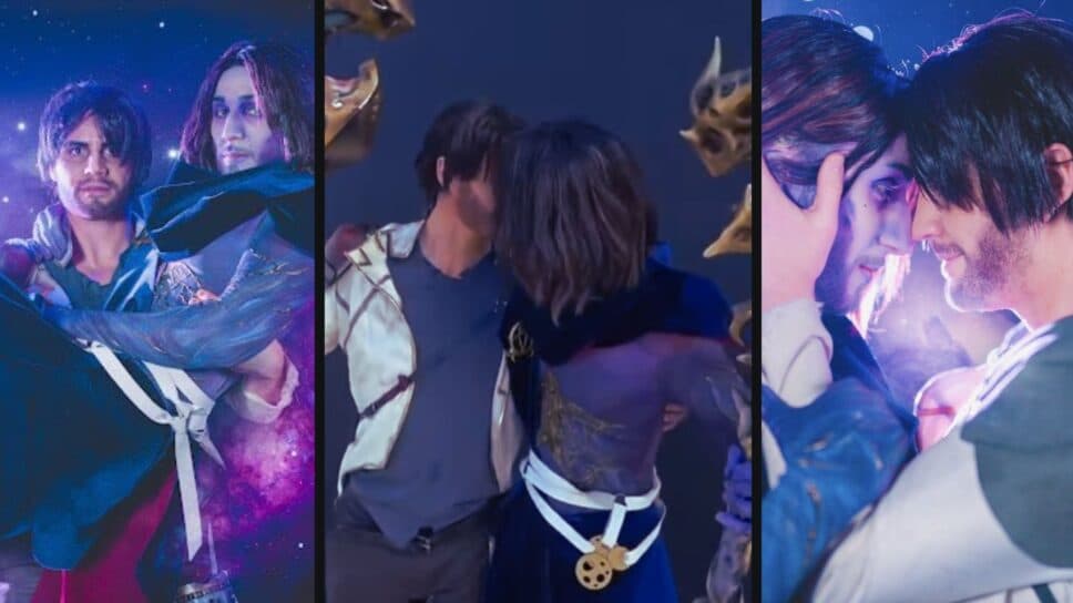 JayVik shippers thirst over cosplay kiss: “We will be reenacting every fanfic all at once.” cover image