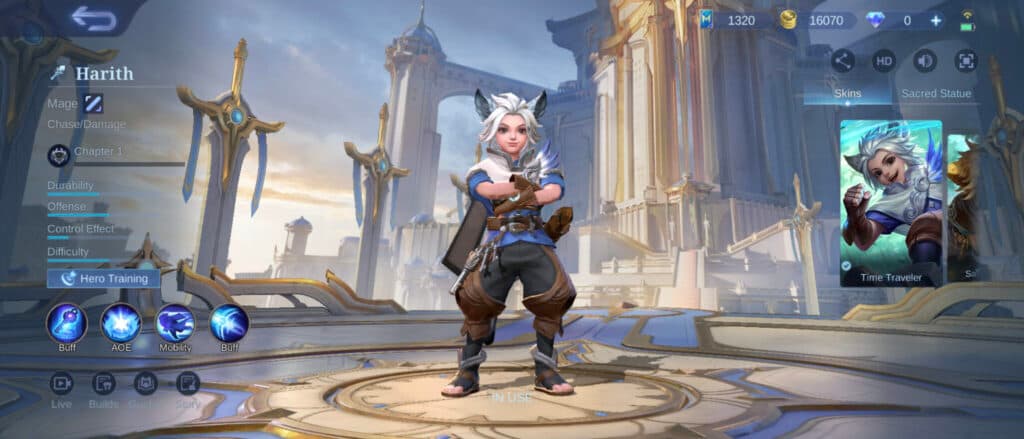 Harith in MLBB (Image via esports.gg)