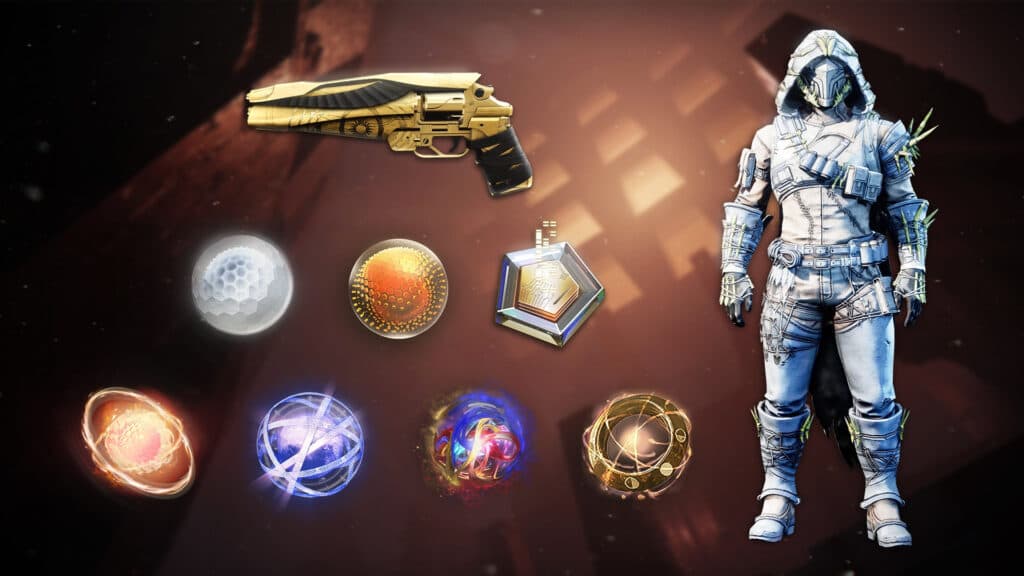 Rewards galore for the Past is Prologue event. (Image via Bungie)