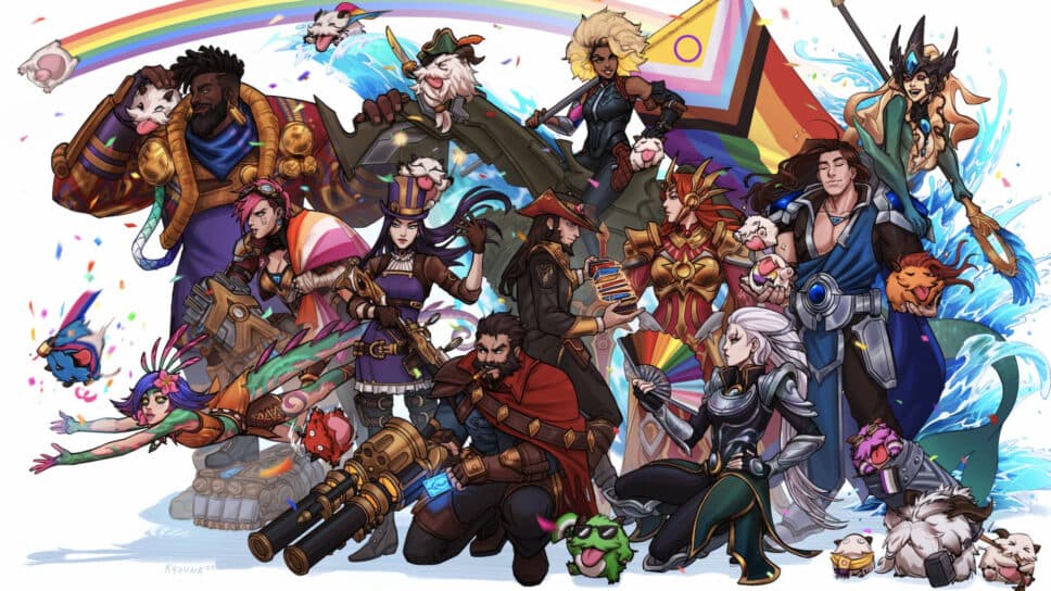 Celebrating love: Who are the canon (and implied) LGBTQIA+ champions in LoL? cover image