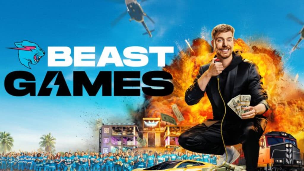 Beast Games promotional art (Image via MrBeast and Amazon Prime Video)