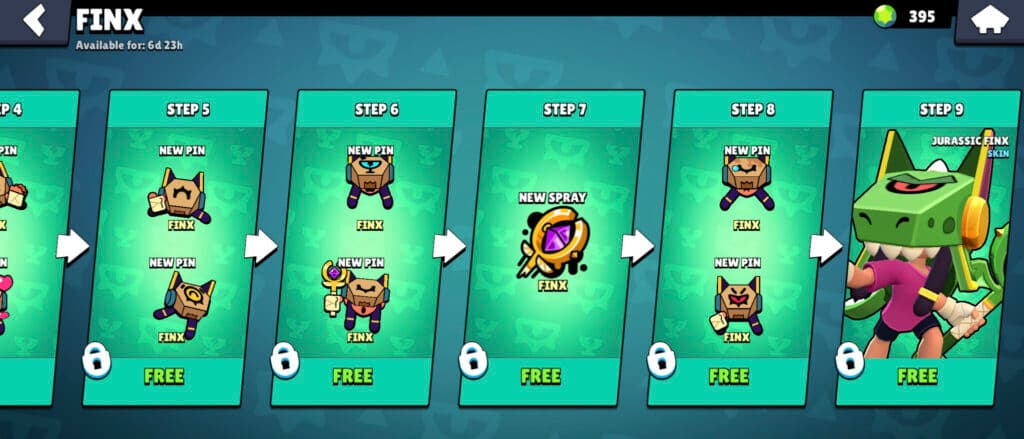 Brawl Stars Finx bundle (Screenshot via esports.gg)