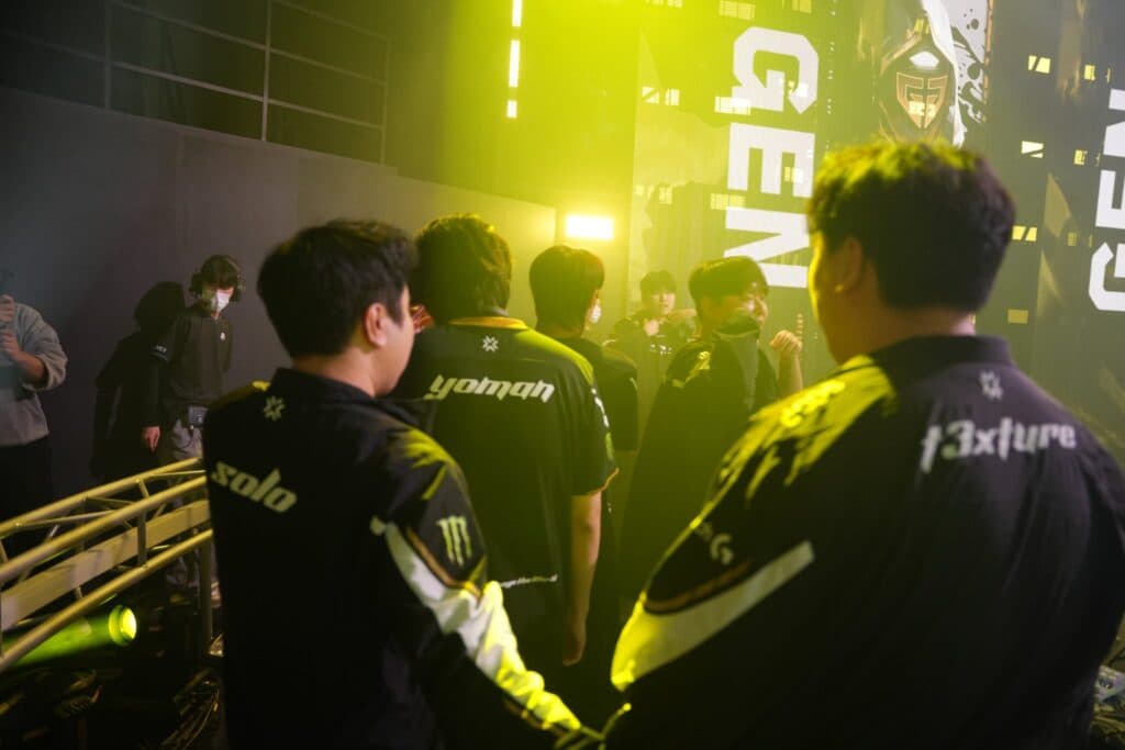 Gen.G and Talon face each other in the lower bracket semifinals of the VCT Pacific Kickoff 2025 (Image via VCT Pacific)