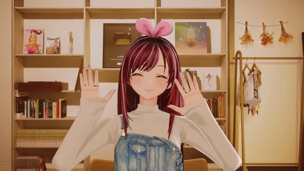 Kizuna AI greets her audience for the first time in three years (Image via A.I.Channel/YouTube)