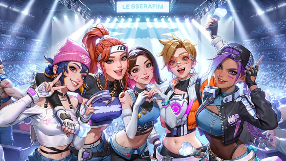 Overwatch 2 x LE SSERAFIM second collaboration is coming in March cover image