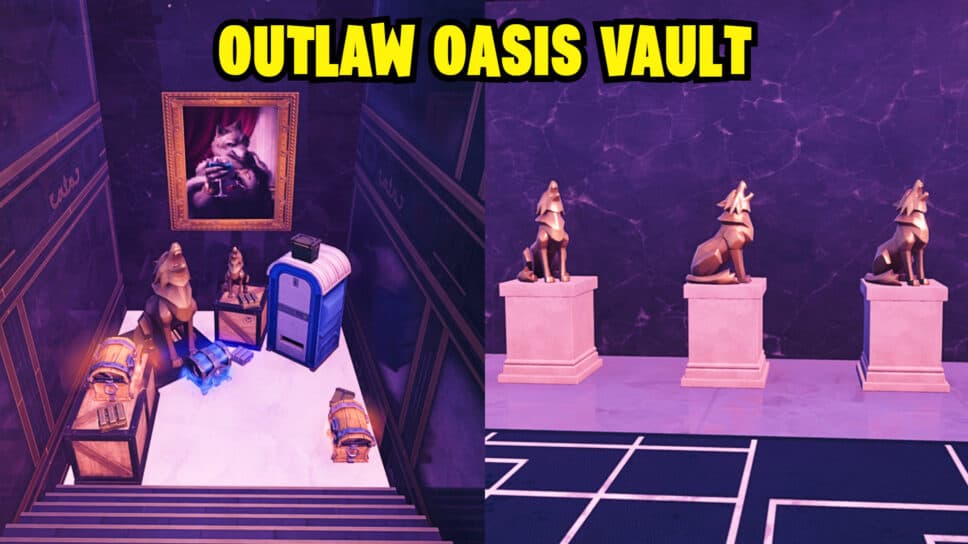 How to find the secret Outlaw Oasis Vault in Fortnite cover image
