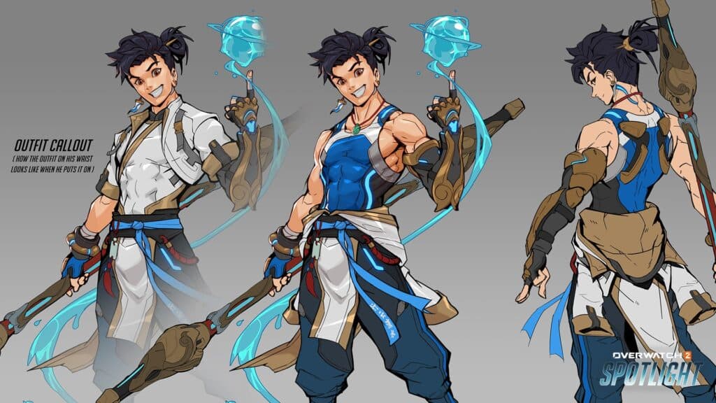 Overwatch 2 Aqua concept art (Image via Blizzard Entertainment)