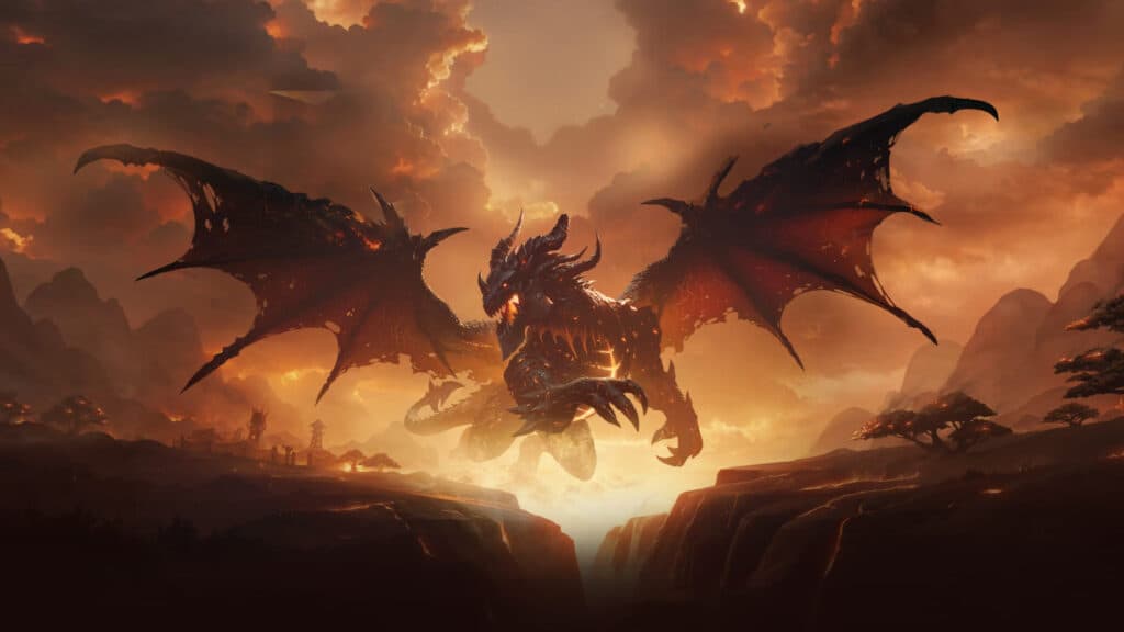 Deathwing artwork (Image via Blizzard Entertainment)