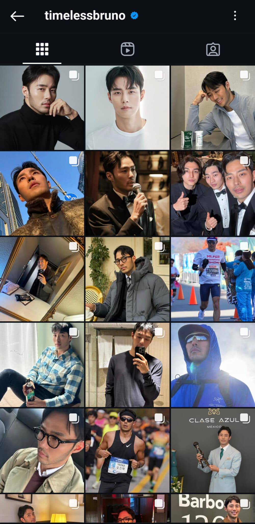 Oh Jin-taek from Season 1 on Instagram