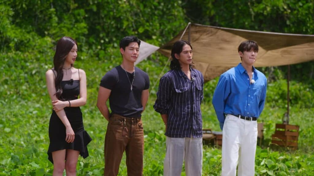 Lee Si-an, Jang Theo, Yuk Jun-seo, and Kim Jeong-su (image via Netflix)