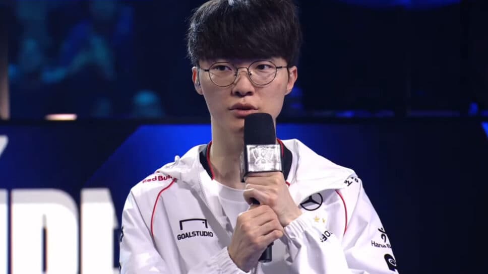 Faker answers fans’ biggest question — Will Gumayusi return to starting lineup? cover image