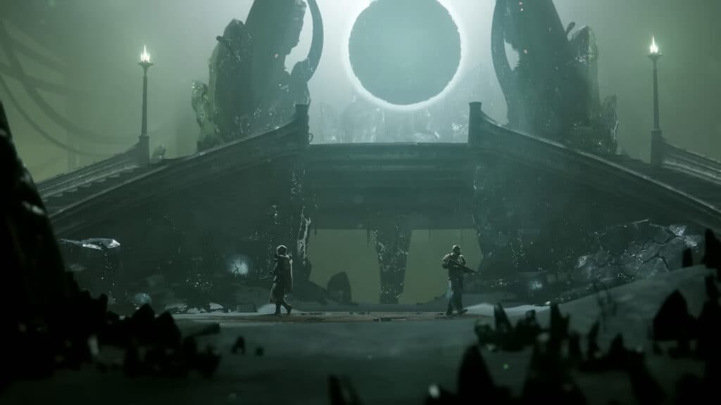 Brave the Nether in Act 2 for this weapon. (Screenshot via Bungie)