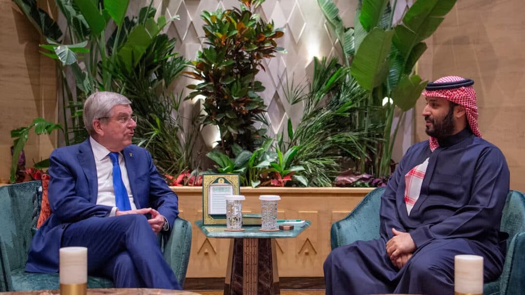 It isn't clear yet whether the EWC will run alongside the Esports Olympics. (Photo via IOC)