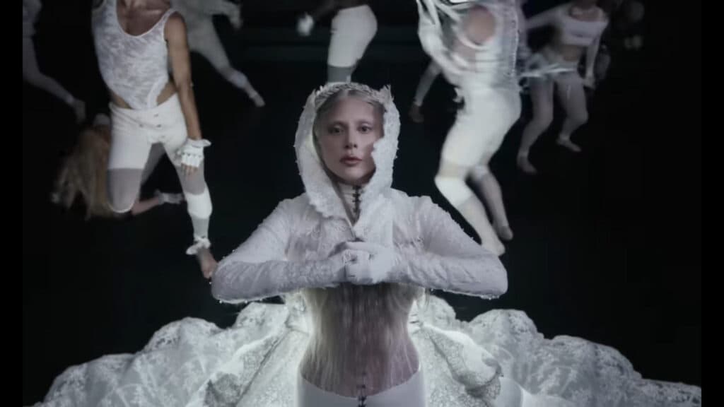 Lady Gaga in the official Abracadabra music video (Image via Lady Gaga)