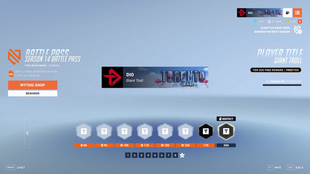 Overwatch 2 Season 14 Battle Pass screenshot (Image via esports.gg)