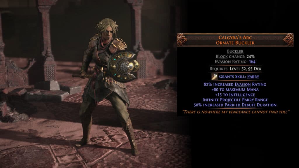 Huntress Buckler (image via GGG)