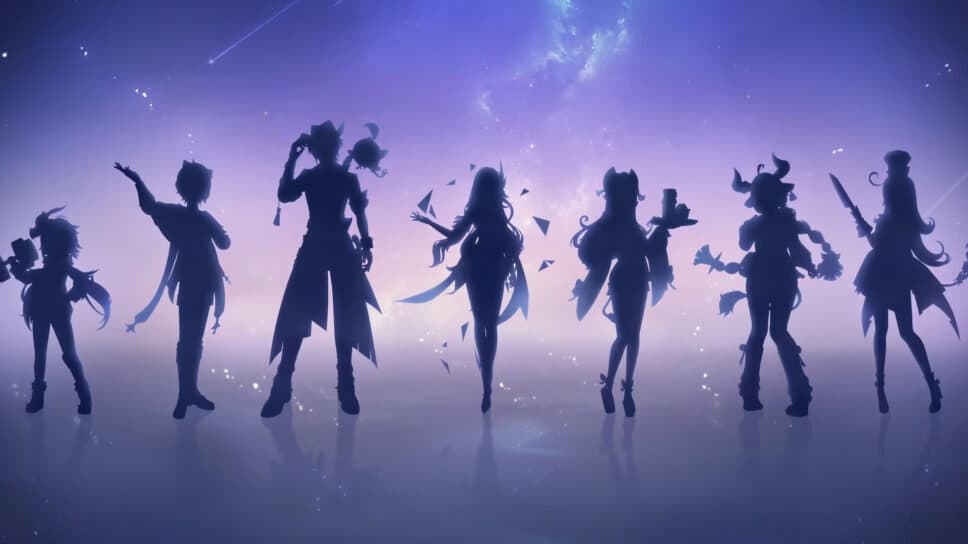 All characters revealed in Genshin Impact’s silhouettes (completed) cover image