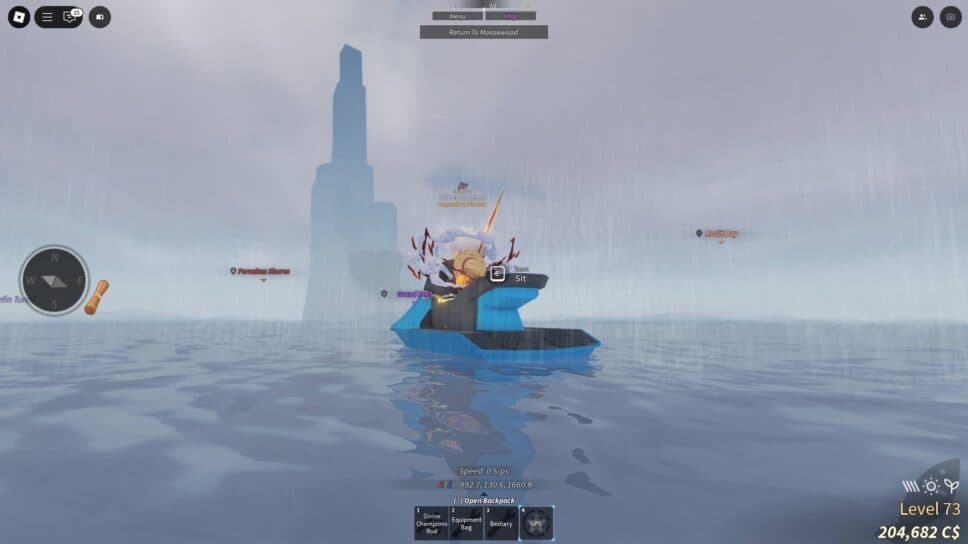 Where is Harvesters Spike in Fisch cover image