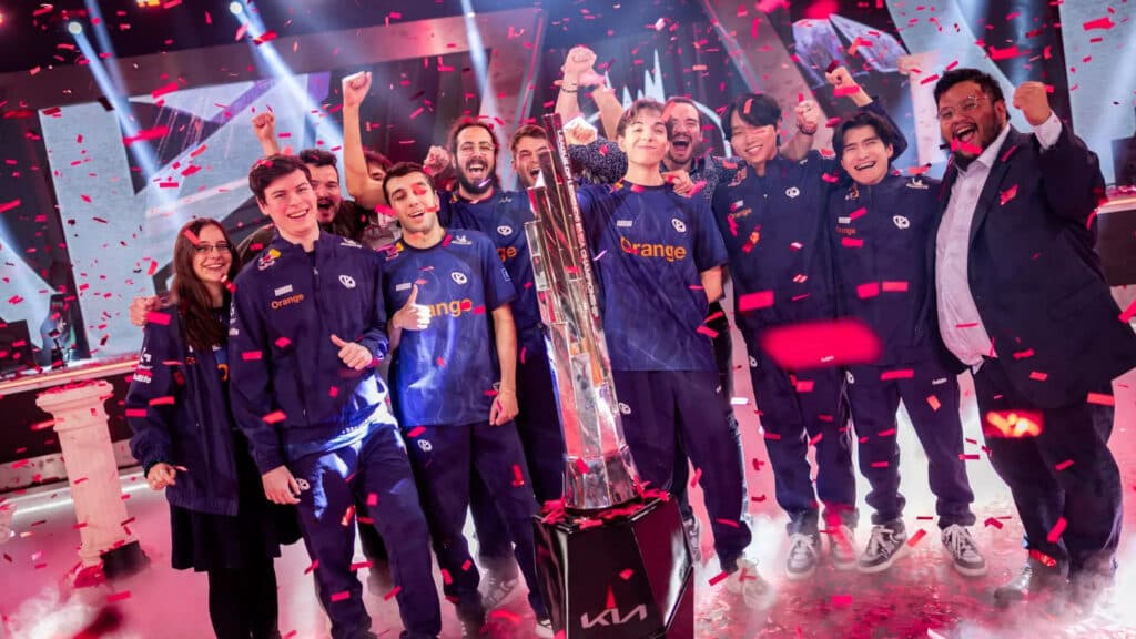 Karmine Corp won 3-0 against G2 Esports (Image via LEC)