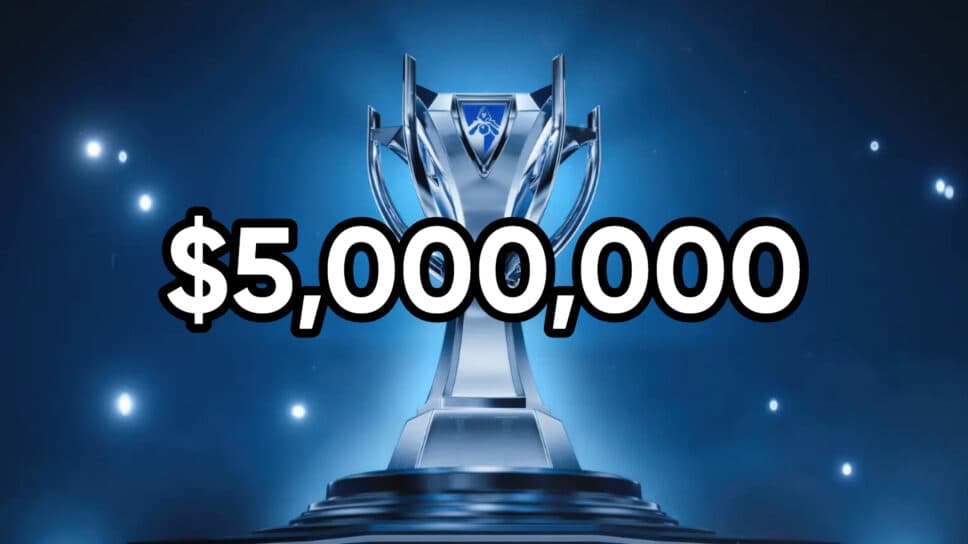 LoL Worlds 2025 will have a $5 million prize pool, more than double last year’s amount, according to Chris Greeley cover image