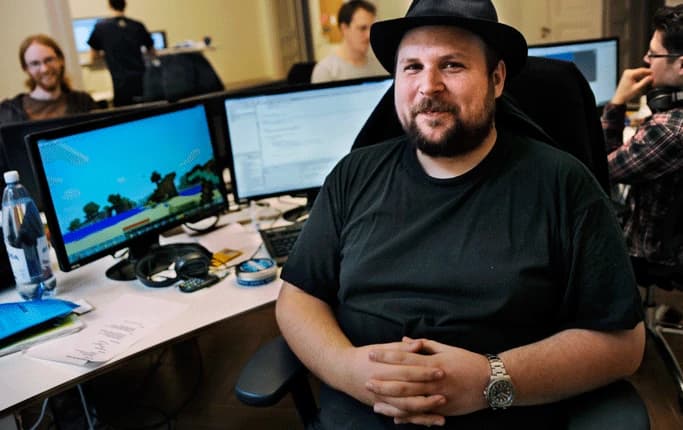 <a href="https://minecraftbedrock-archive.fandom.com/wiki/Markus_%27Notch%27_Persson" target="_blank" rel="noreferrer noopener">Markus 'Notch' Persson</a> the original creator of Minecraft
