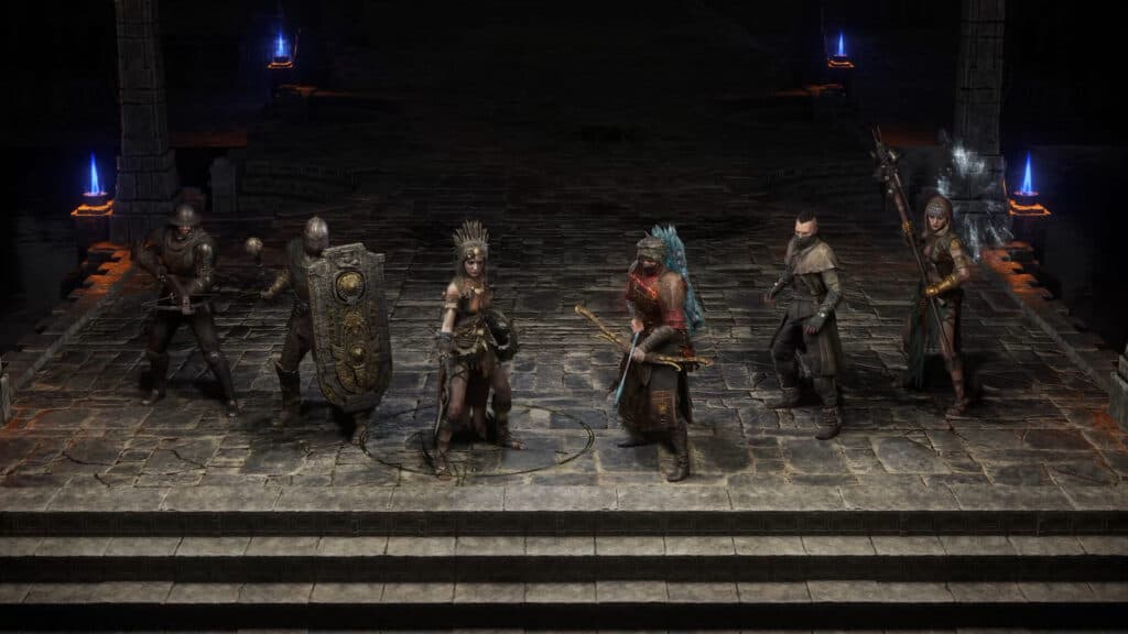 Rogue Exiles in PoE2 (image via GGG)