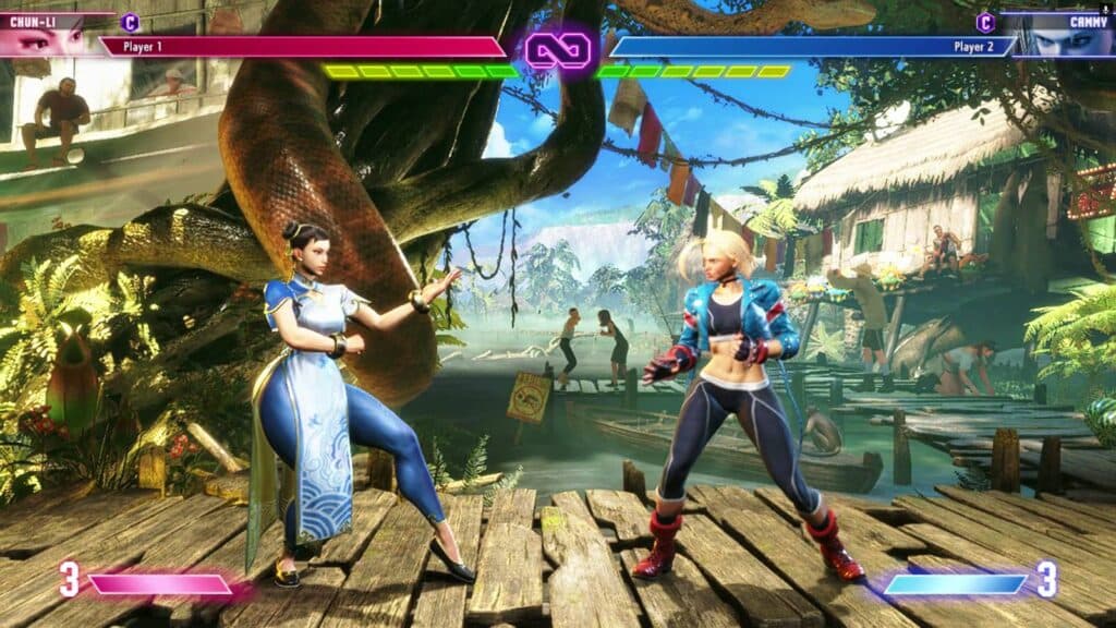 Chun-Li vs Cammy (image via esports.gg)