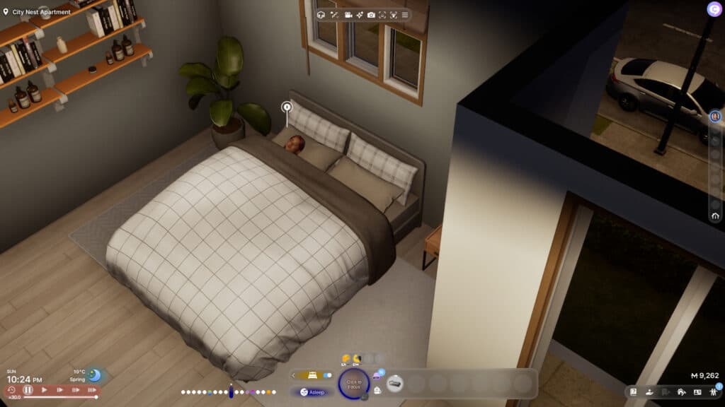 Zoi sleeping peacefully (Screenshot by esports.gg)