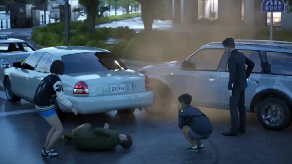 Car accident (Image by KRAFTON)