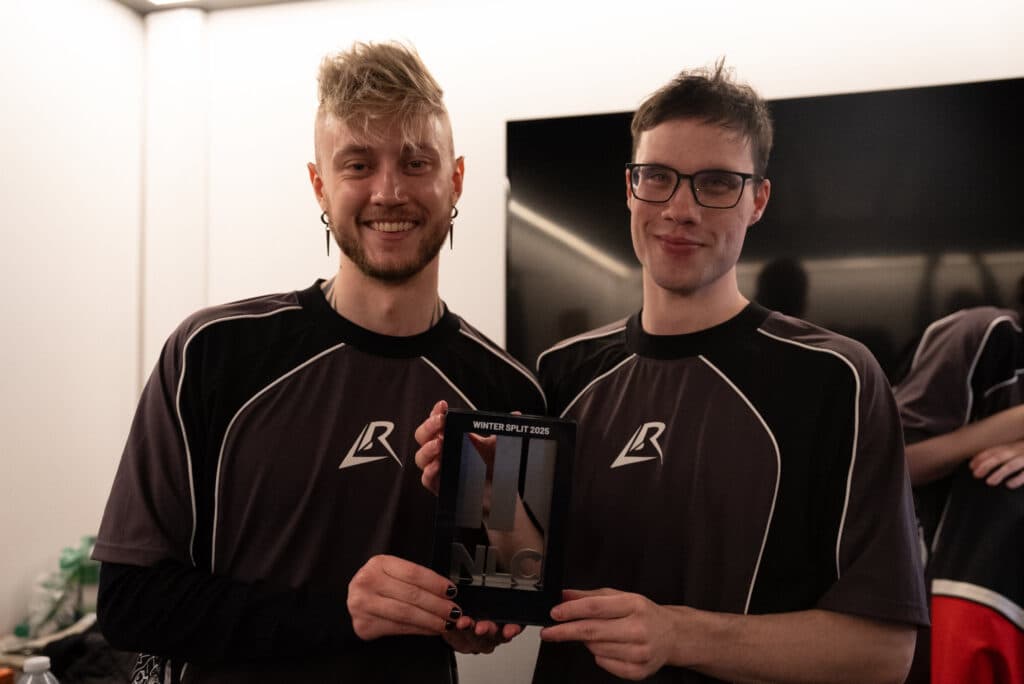 Rekkles (L) and Crownie of Los Ratones (Image via Rekkles/X)