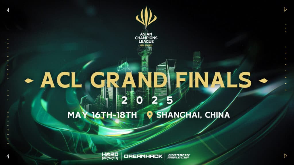 Asia's best CS2 teams descend on Shanghai in mid-May. (Image via Hero Esports)
