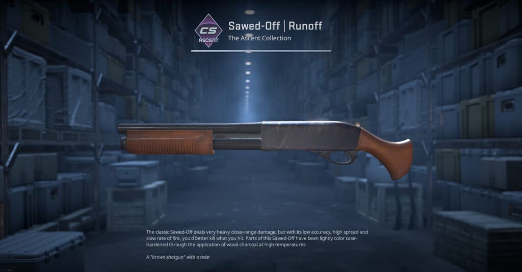 Sawed-Off Runoff. (Screenshot by esports.gg)