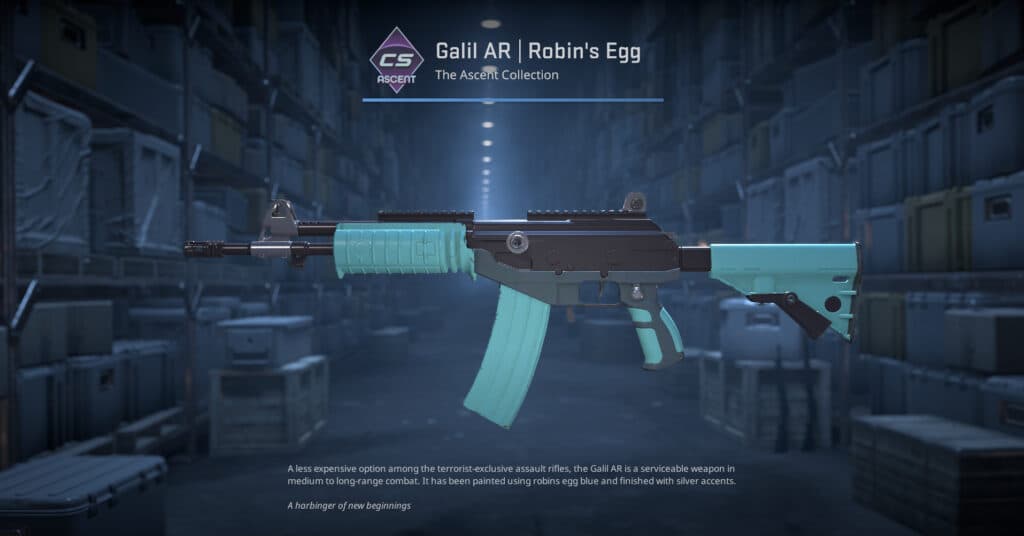 Galil Robin's Egg. (Screenshot by esports.gg)
