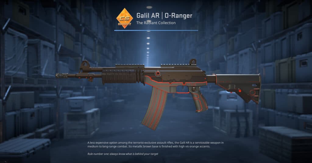 Galil AR O-Ranger. (Screenshot by esports.gg)